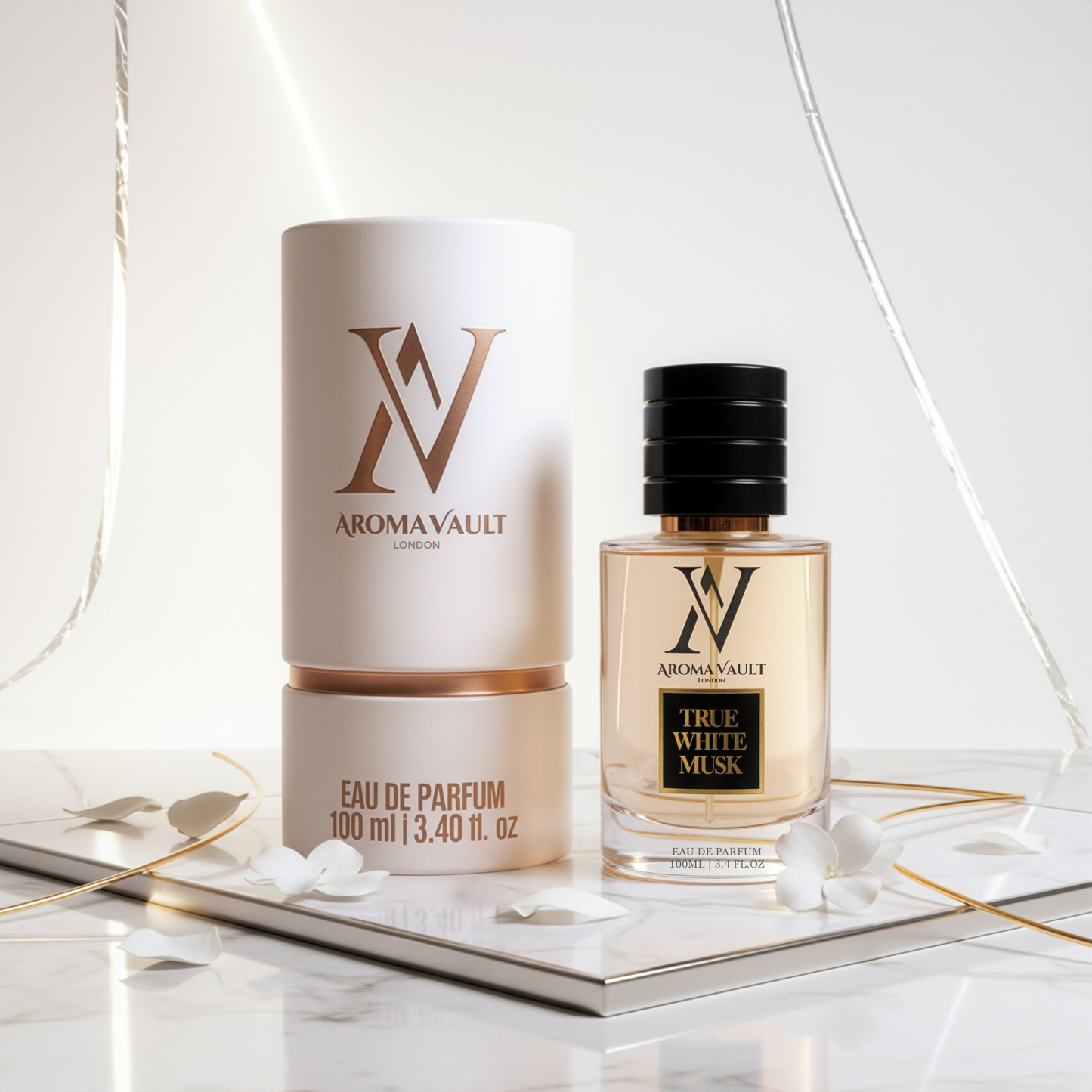 True White Musk | Sublime Purity & Tranquil Elegance
