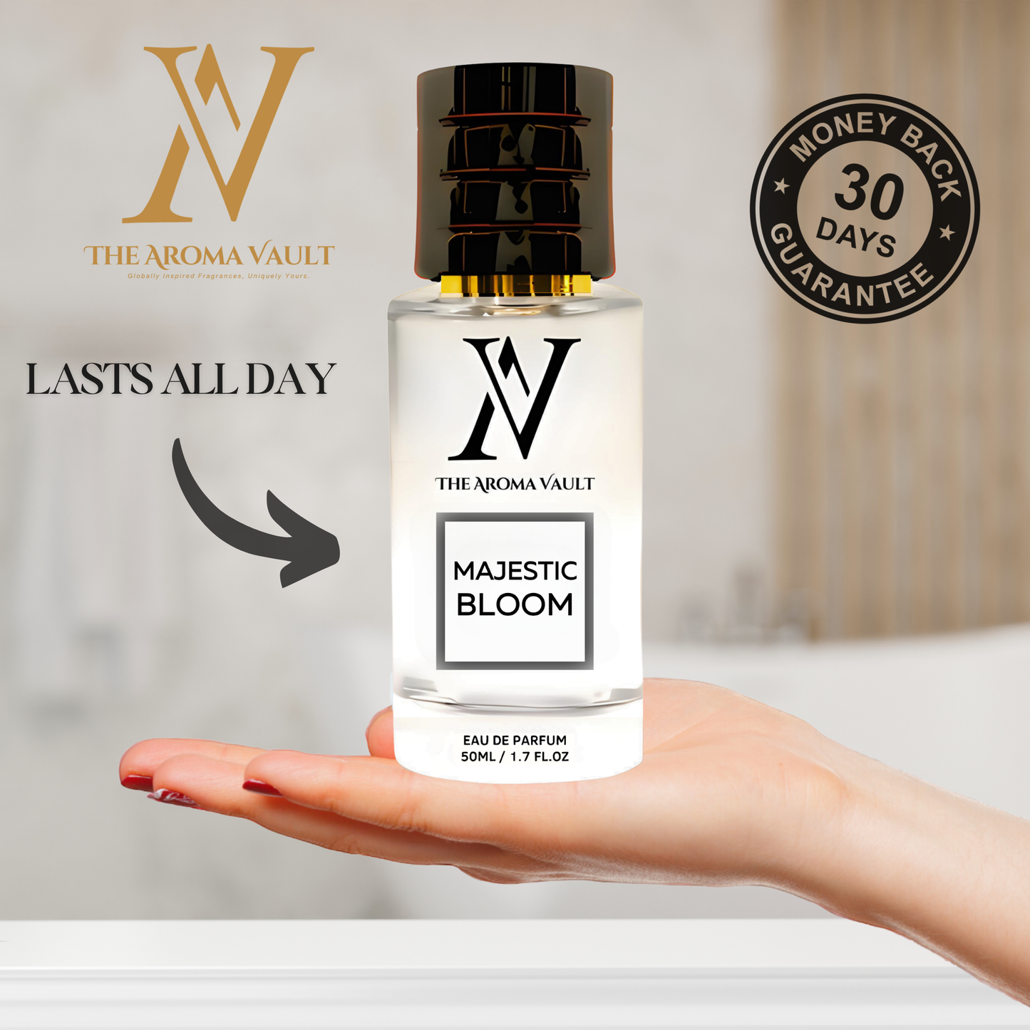Majestic Bloom by The Aroma Vault | A Rich Tapestry of Opulence and Sensuality
