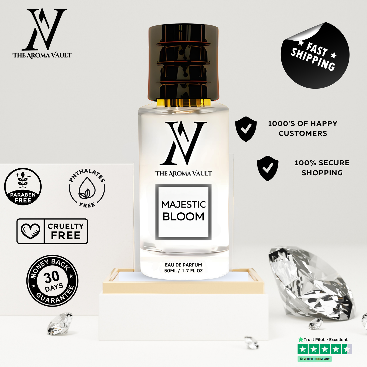 Majestic Bloom by The Aroma Vault | A Rich Tapestry of Opulence and Sensuality