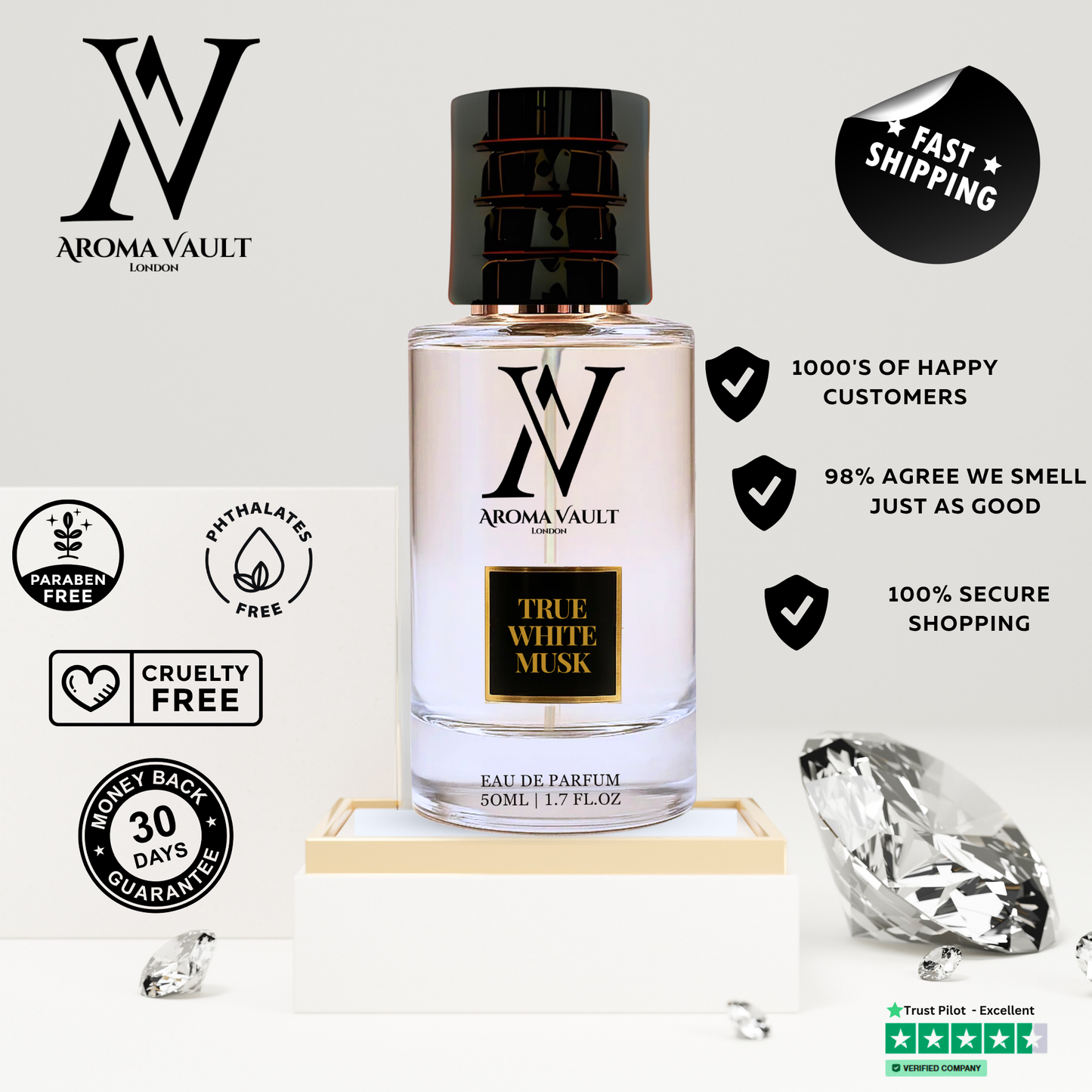 True White Musk | Sublime Purity & Tranquil Elegance