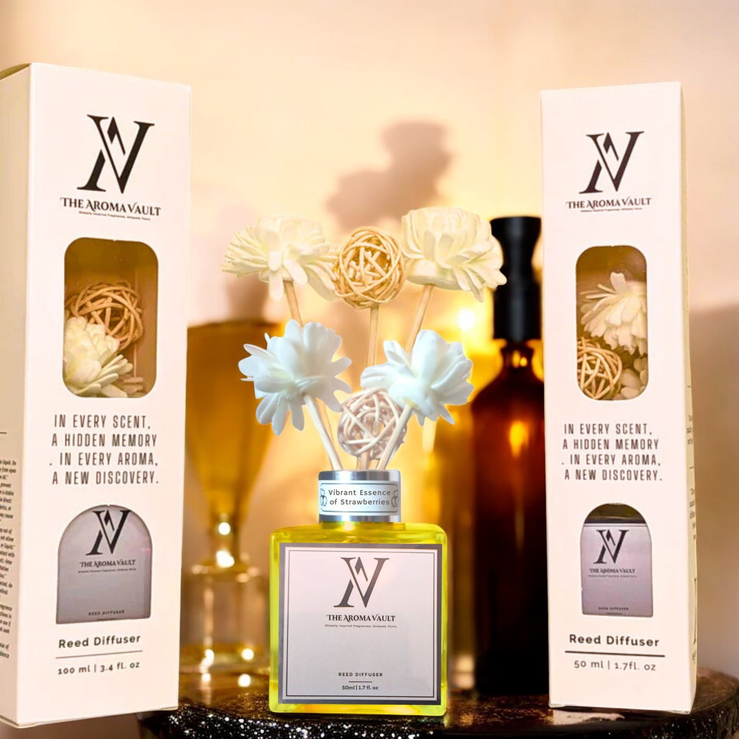 Rich Essence of Luxury Oud (Reed Diffuser) (Clearance)
