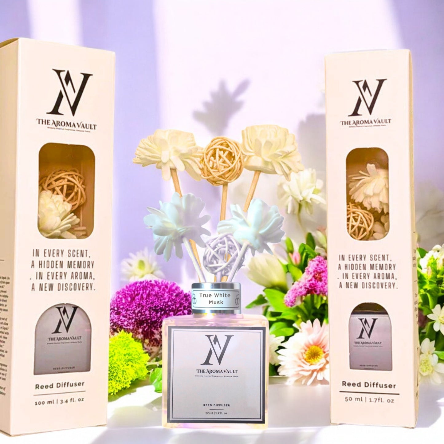 True White Musk (Reed Diffuser) (Clearance)
