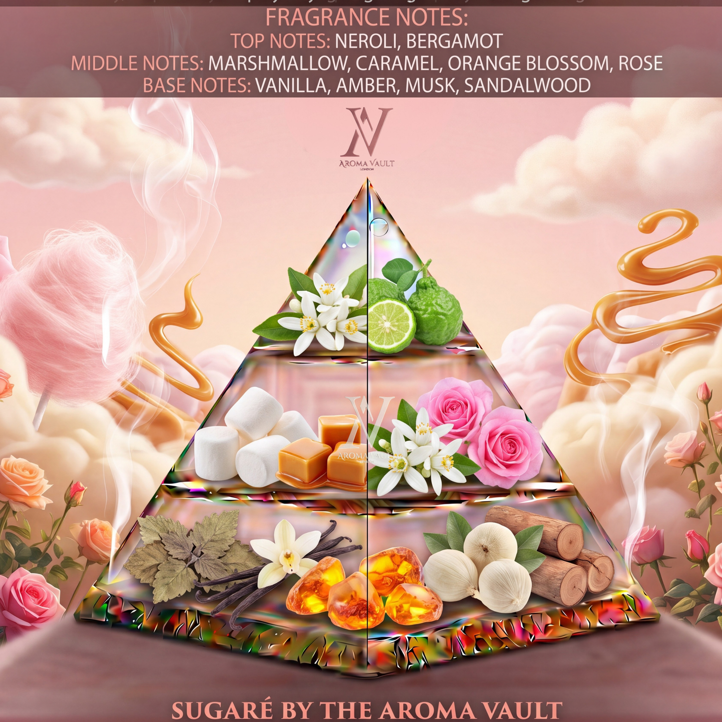 Inspired by Vanilla Sugar Rock Candy 42 | Sugaré (Reed Diffuser)