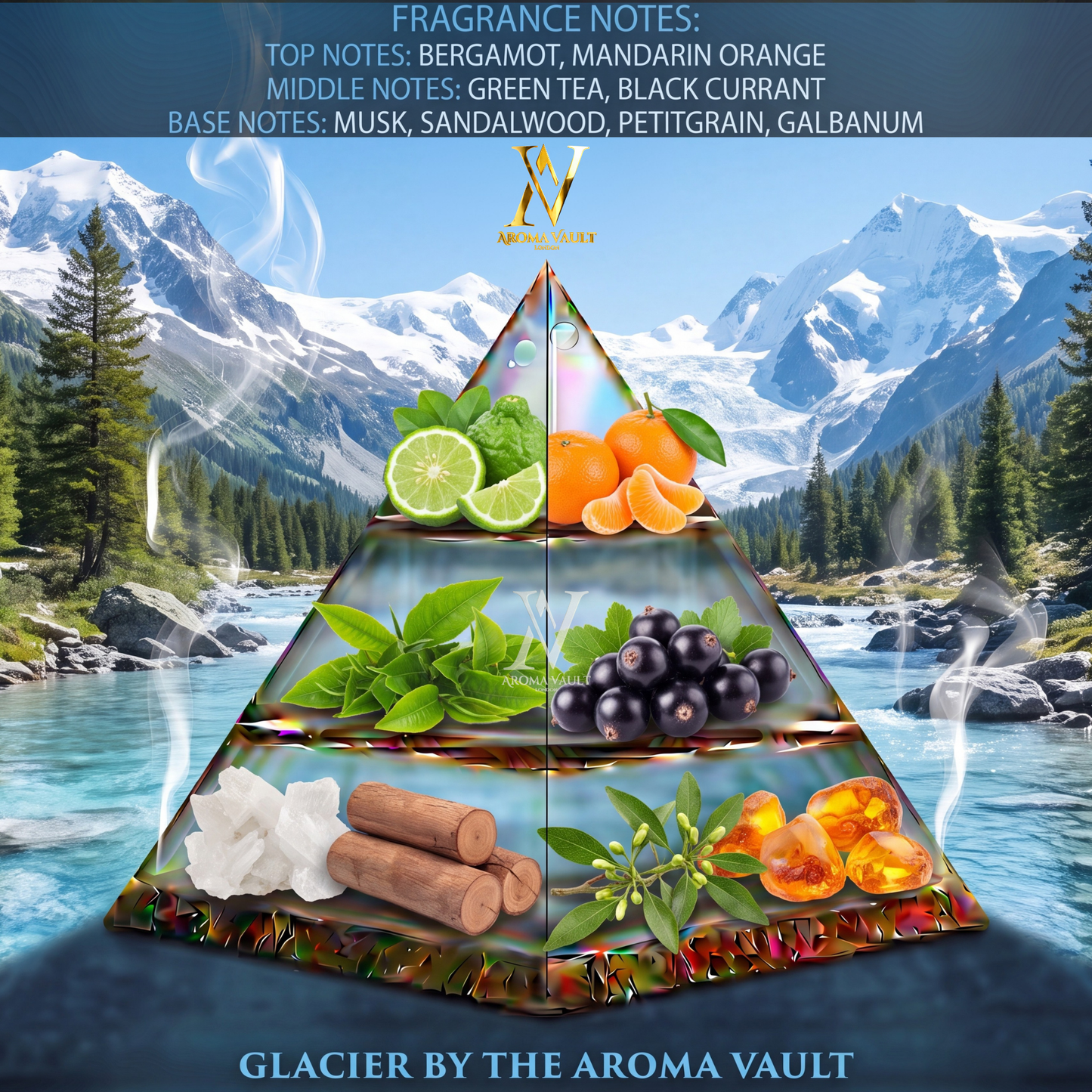 Inspired by Silver Mountain Water | Glacier