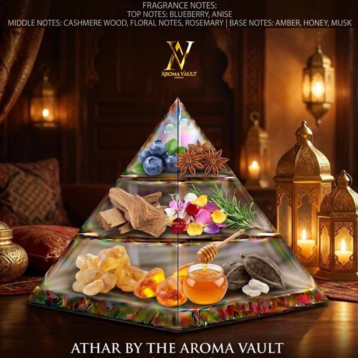 Inspired by Kalemat (Oud) | Athar - أَثَر (Reed Diffuser)