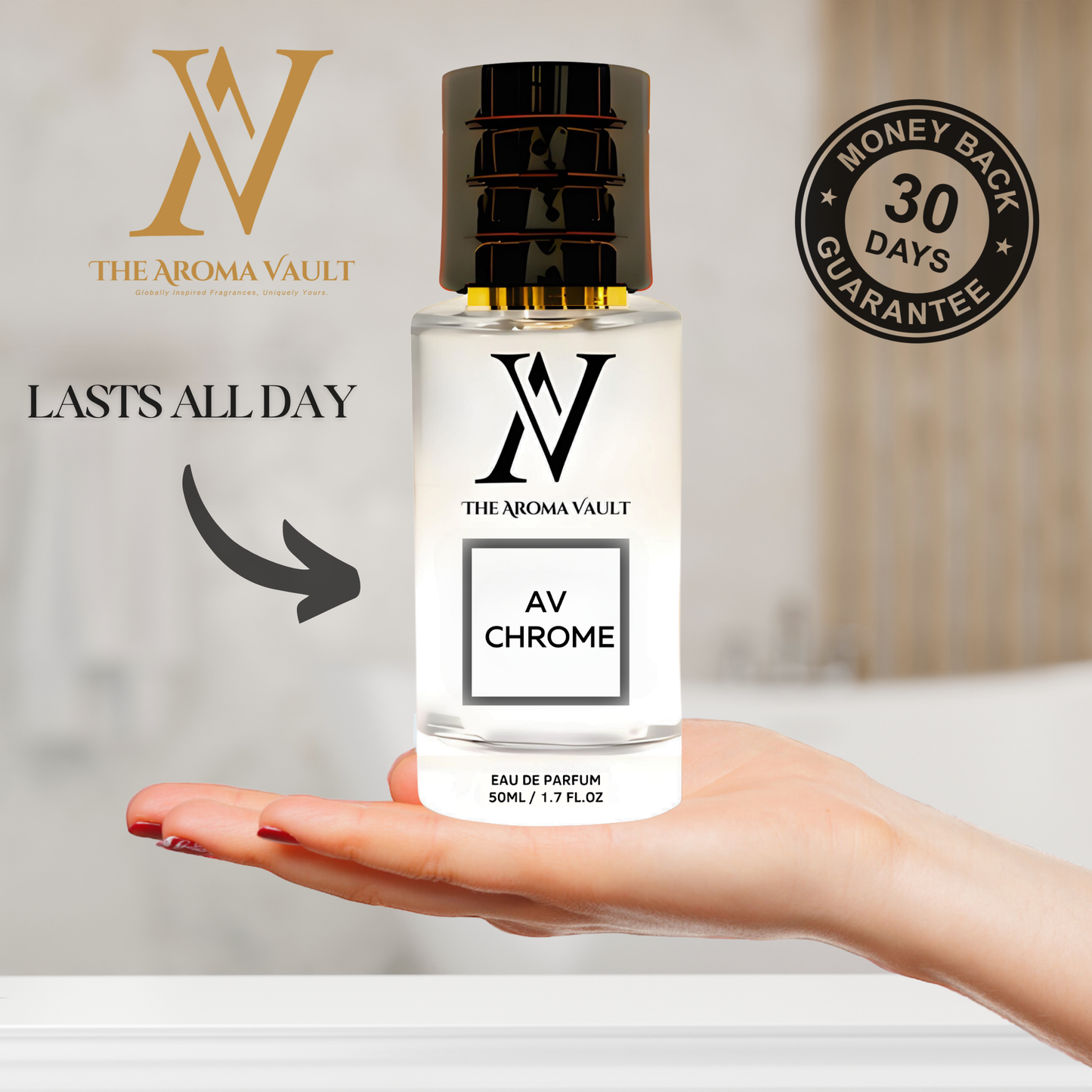 AV Chrome by The Aroma Vault | Embrace the Essence of Fresh Beginnings