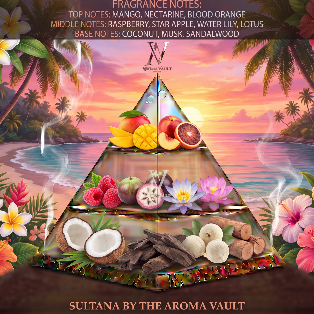 Inspired by Taj Sunset | Sultana