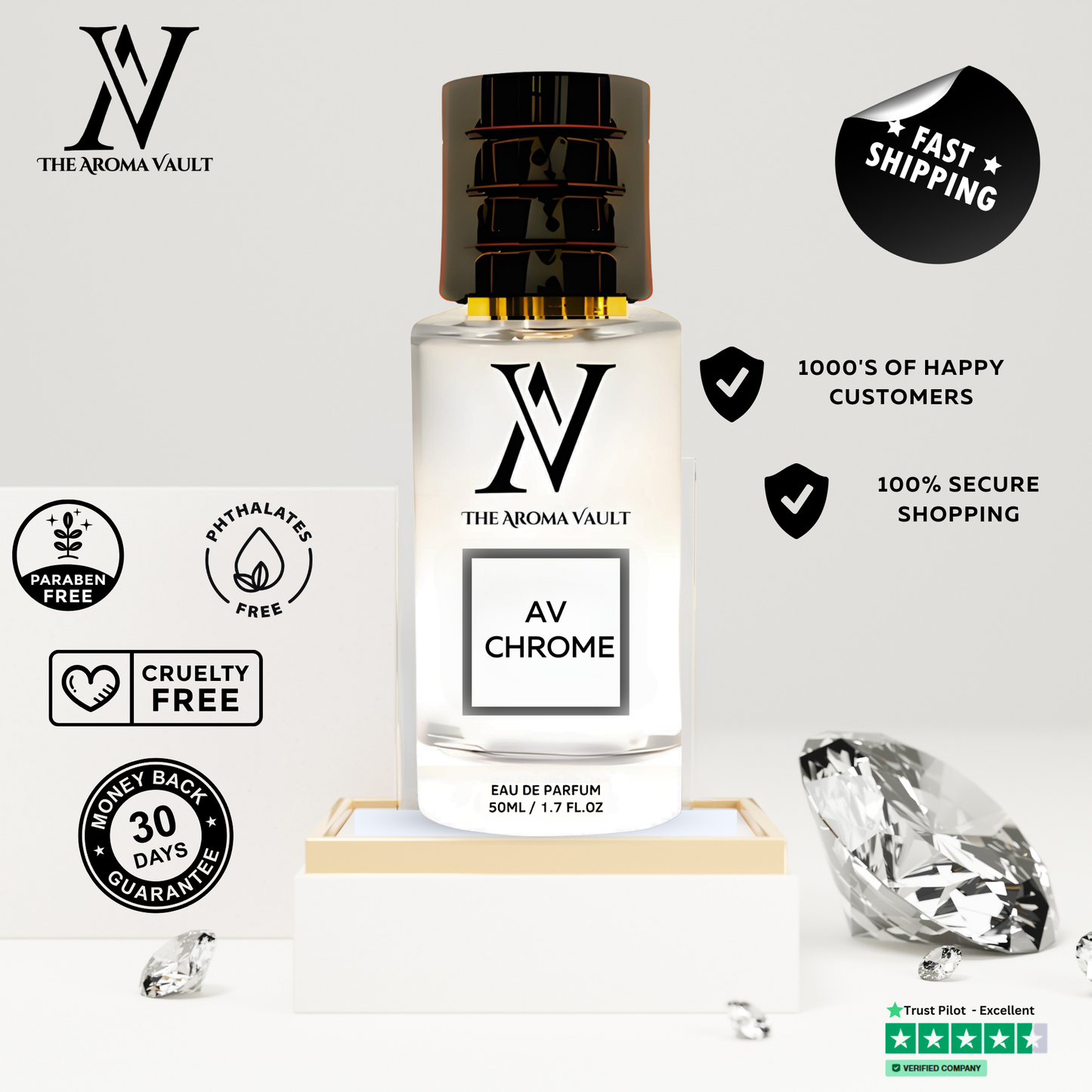 AV Chrome by The Aroma Vault | Embrace the Essence of Fresh Beginnings