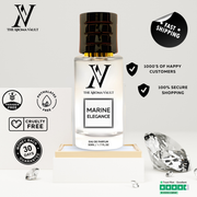 Marine Elegance by The Aroma Vault | A Crisp and Refreshing Fragrance for Adventurous Spirits