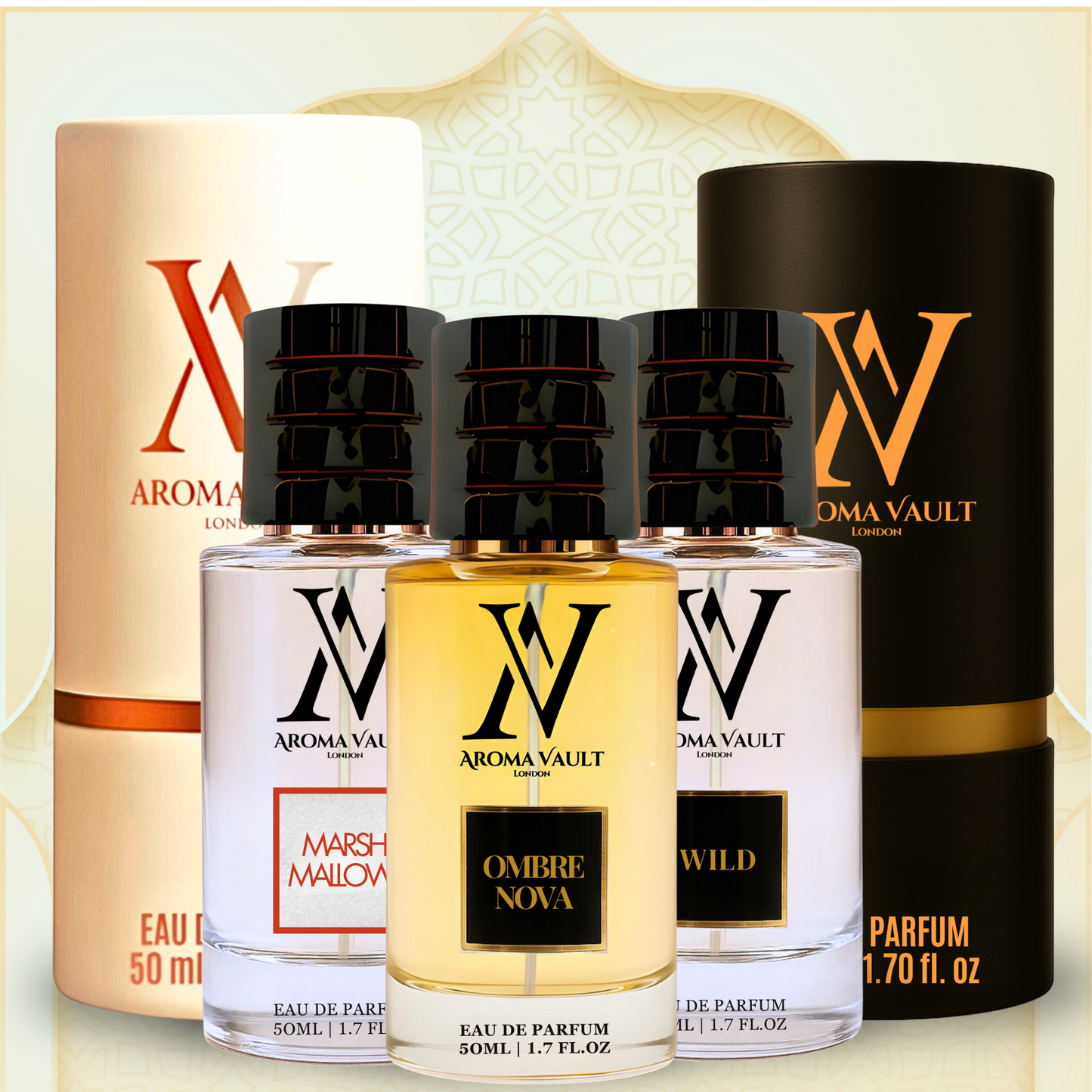 3 x 50ml Perfume Set