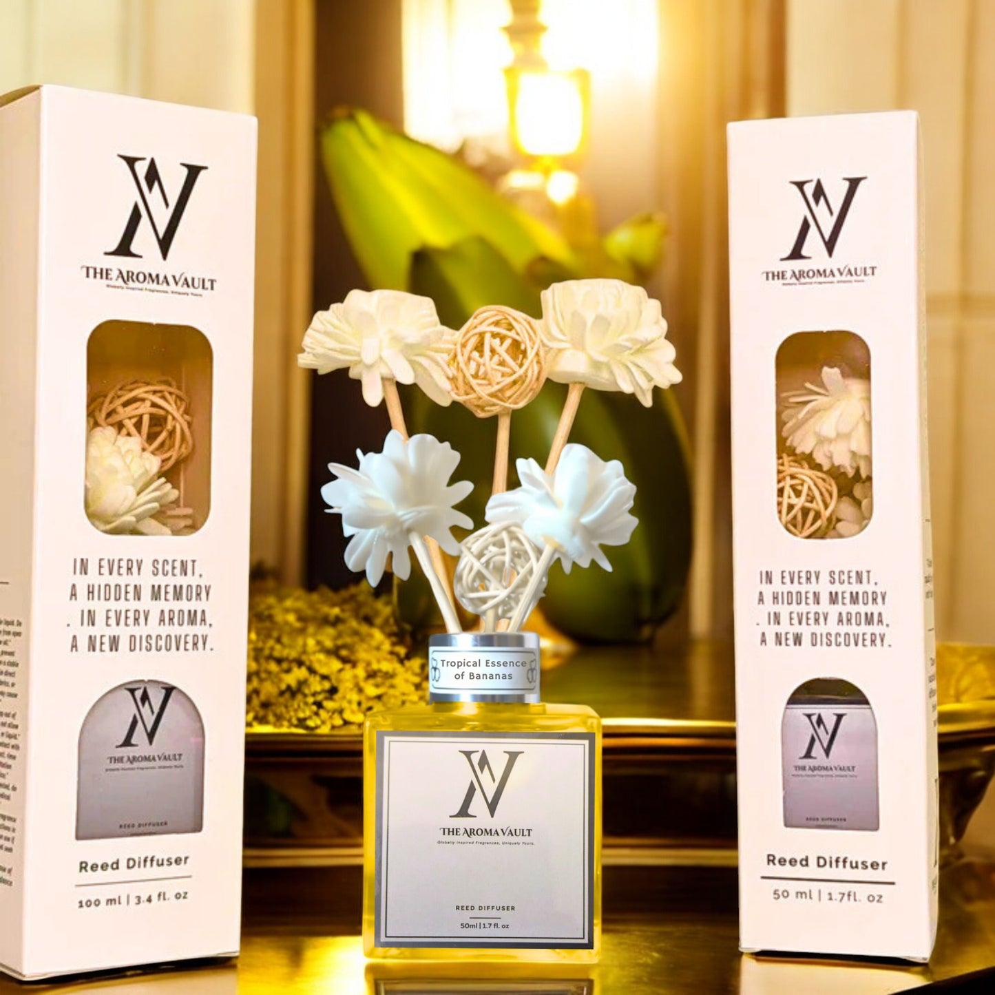 Tropical Essence of Bananas (Reed Diffuser)
