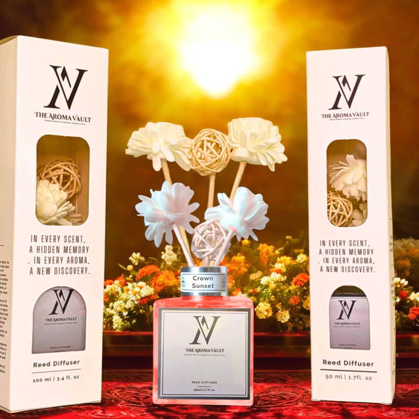 Crown Sunset | Inspired by Taj Sunset (Reed Diffuser) (Clearance)