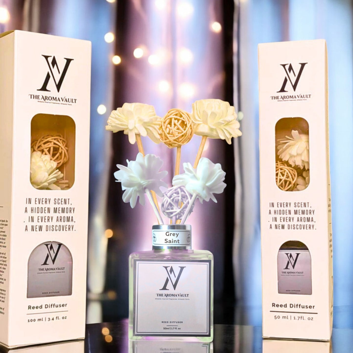 Grey Saint | Inspired by Silver saint (Reed Diffuser) (Clearance)