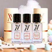 Indulge in a Trendy trio of fragrances inspired by Marshmallow, Pistachio Gelato, and Etoile De Vanilla