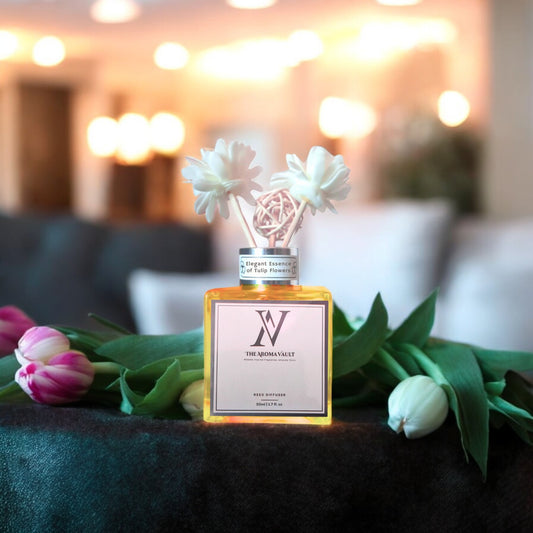 Elegant Essence of Tulip Flowers (Reed Diffusser) (Clearance)